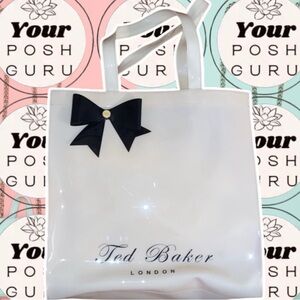 🇬🇧 Ted Baker London 🇬🇧 Bow tie Plastique ? Reusable tote
